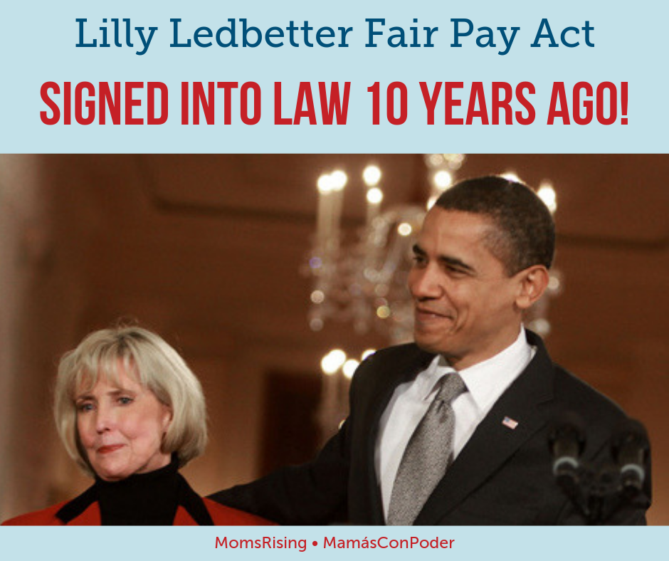 10 Years After the Lilly Ledbetter Fair Pay Act Became Law, Congress